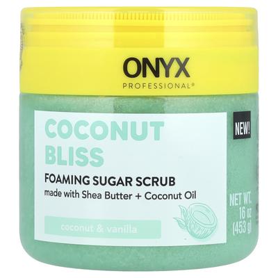 Coconut Bliss, Esfoliante de Açúcar Espumoso, Coco & Baunilha, 453G(16oz)