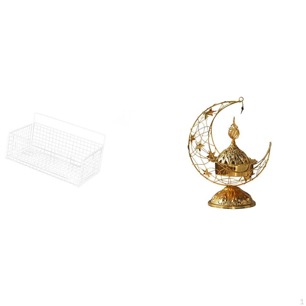 Antique Arabic Incense Candle Stand Decorative Portable Cone Burner for Living Room Fireplace Home