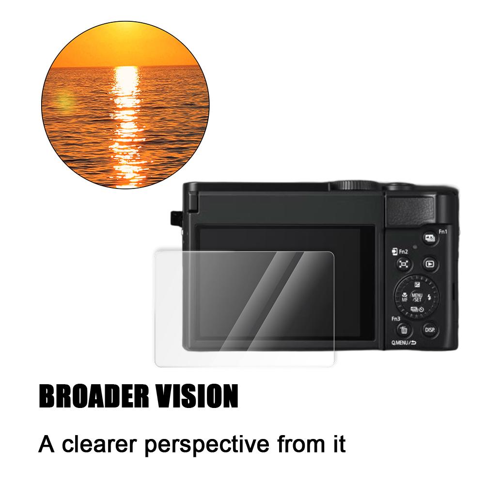 For LUMIX DC-TZ99/ZS99 Screen Protector Tempered Glass Film Anti-Scratch 9H Camera Anti-Glare H Y8V5