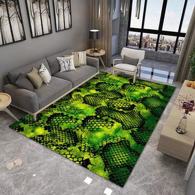 3D Skin Animal Carpet Rug Exotic Wild Mat Non-slip Soft Realistic Texture Home Decoration Living Room Modern Durable Floor Mat