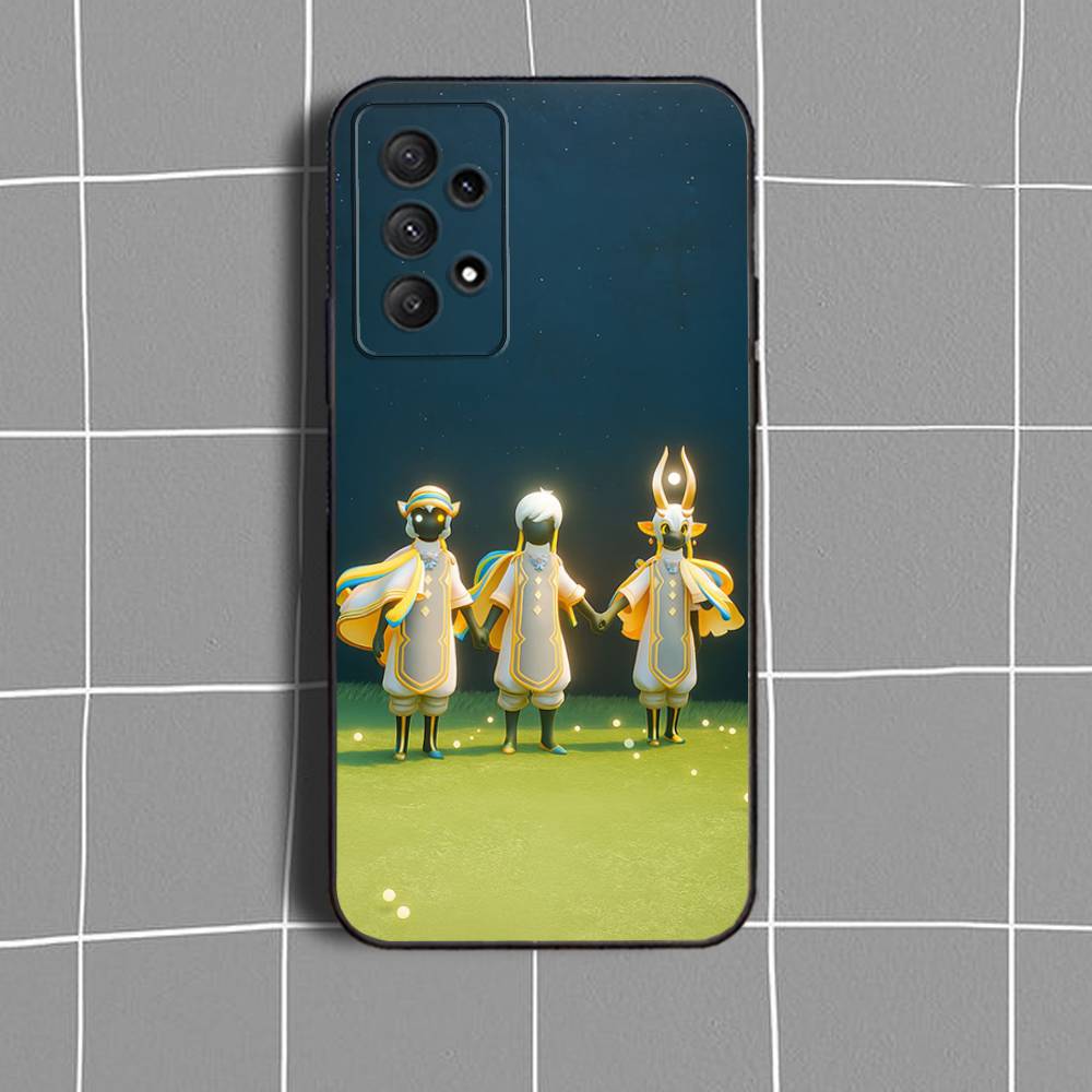 

Sky C-Children of the Light Phone Case For Samsung Galaxy A73,31,32,72,41,53,52,71,22,5G,Note,J7,8,9 Soft Black Cover SamsungA21S