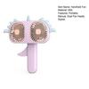 Mini Portable Fan Manual Hand Pressed Handheld Fan Double Head Personal Cooling Fan for Travel Office Outdoor Women Men Kids