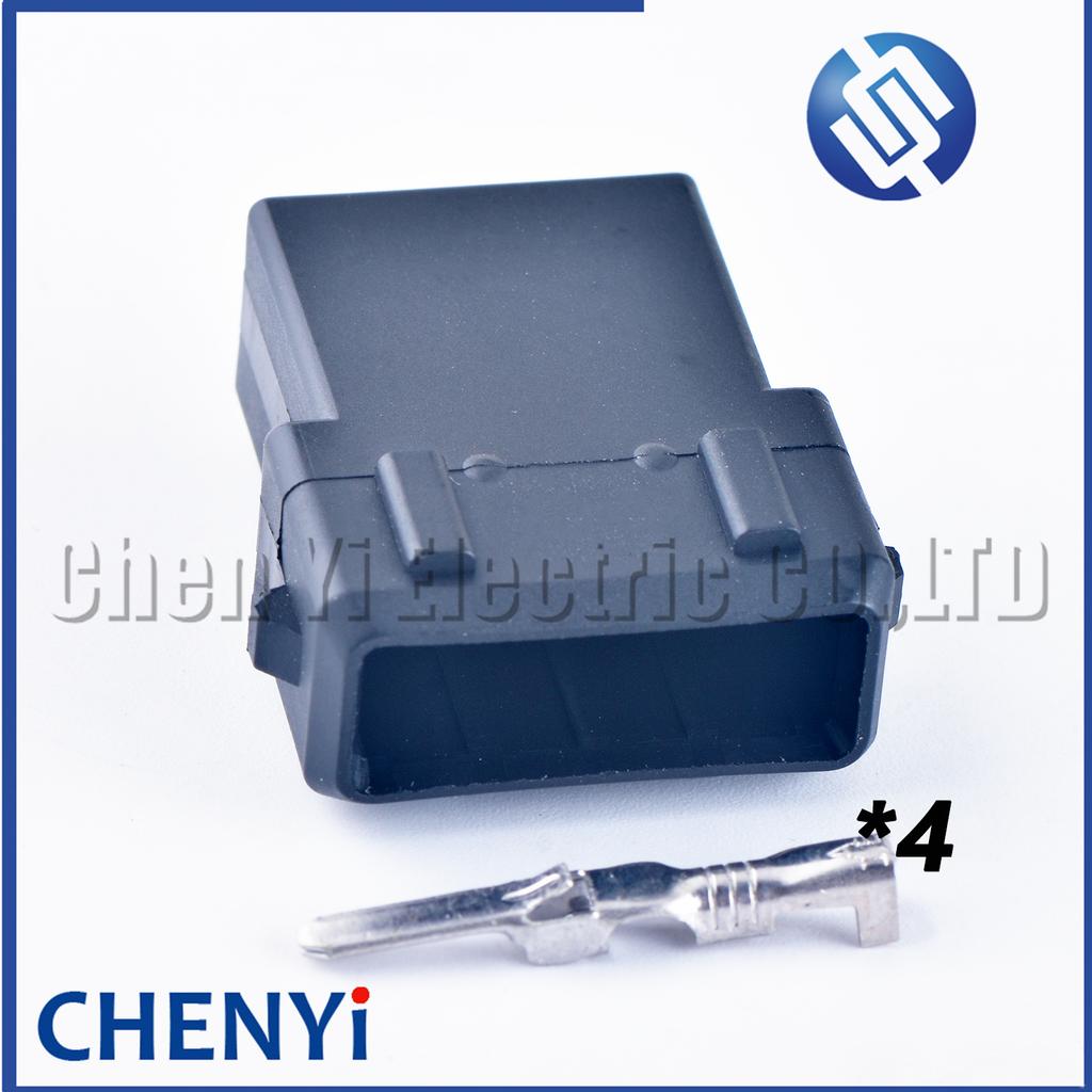 4 Pin Waterproof Auto Connector Female 282192-1 For Efi Series Junior Power Timer Firewire Oxygen Sensor Connector Plug Connectors 4