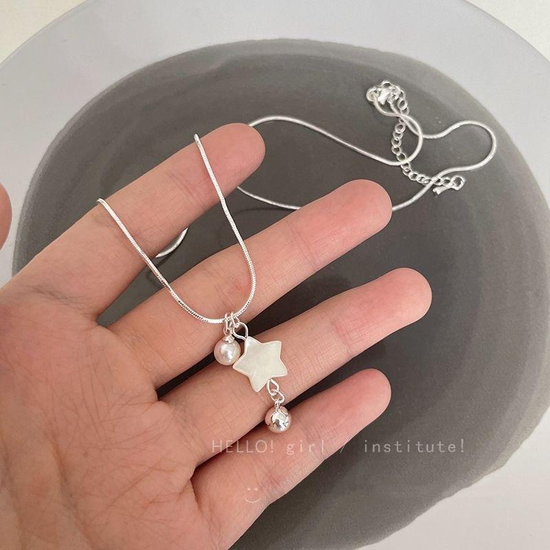 ~ Safety buckle necklace, female tide high-end design butterfly collarbone chain, sweet neck chain