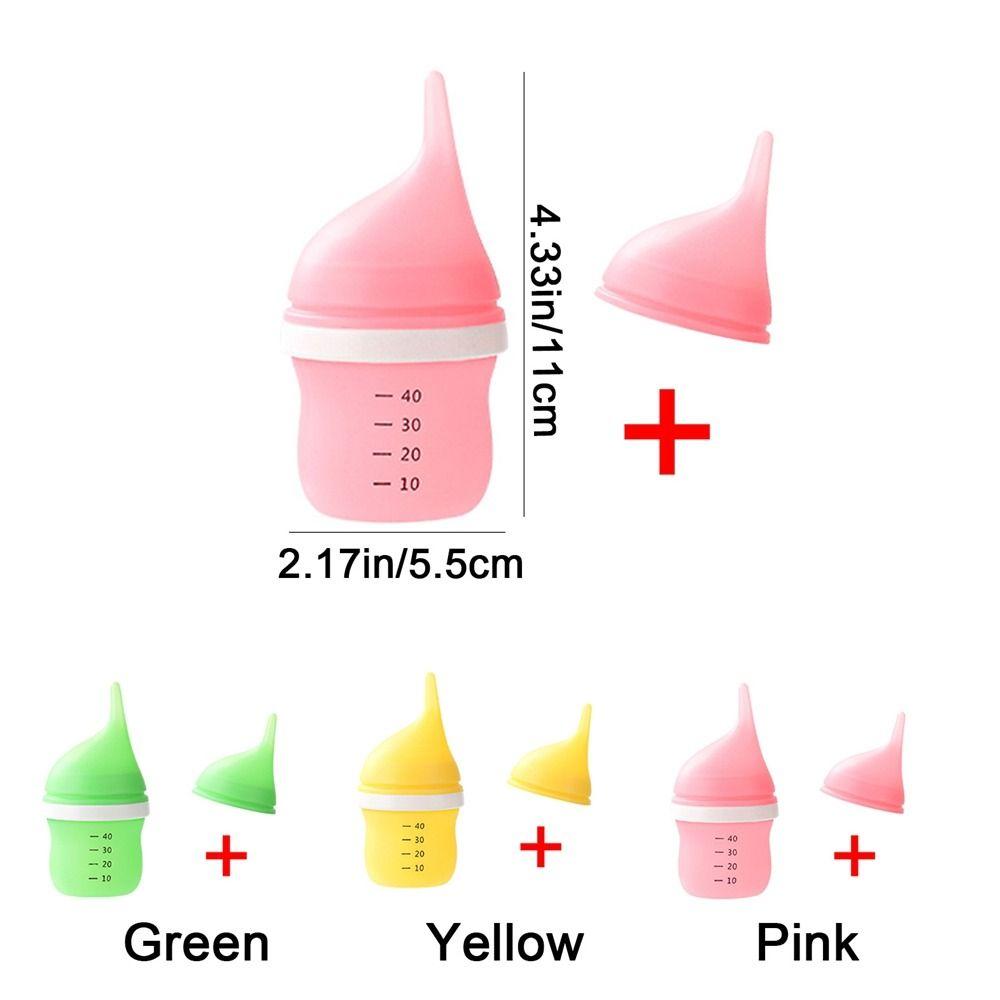 Bite Resistance Pet Nurser Bottle 40ml Baby Animals Feeder Dog Kitten Milk Feeding Bottle  Travel