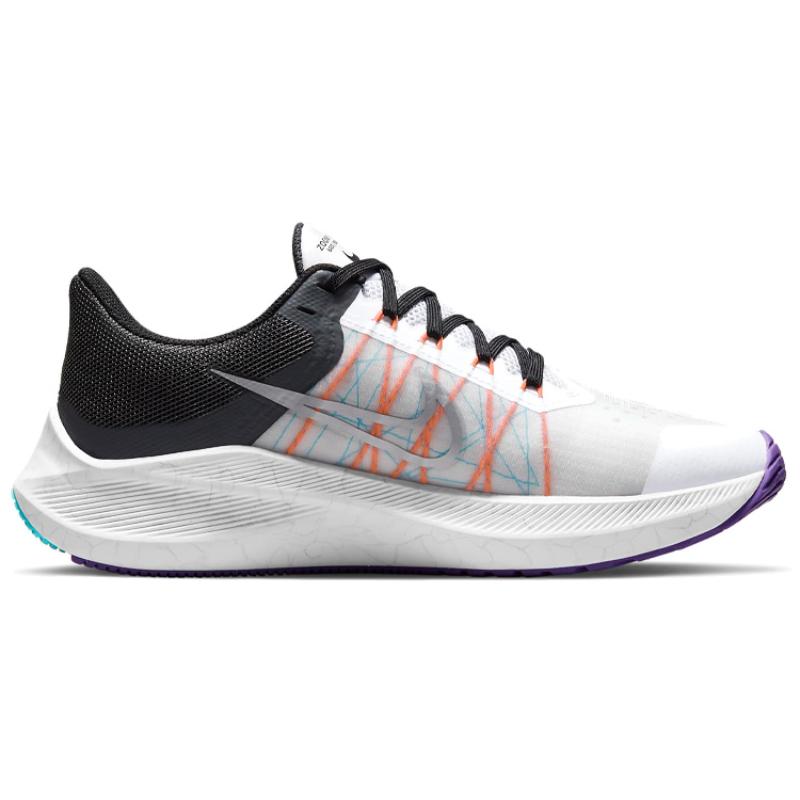 Nike Air Zoom Winflo 8 'White Black' Women's Sneakers CW3421-103