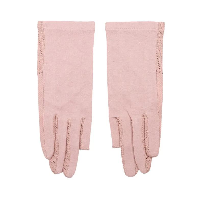 Lady Sunscreen Ice Silk Gloves Female Summer Sun Protection Gloves Fashion Cycling Driving Running Mittens Thin Anti-UV Gloves