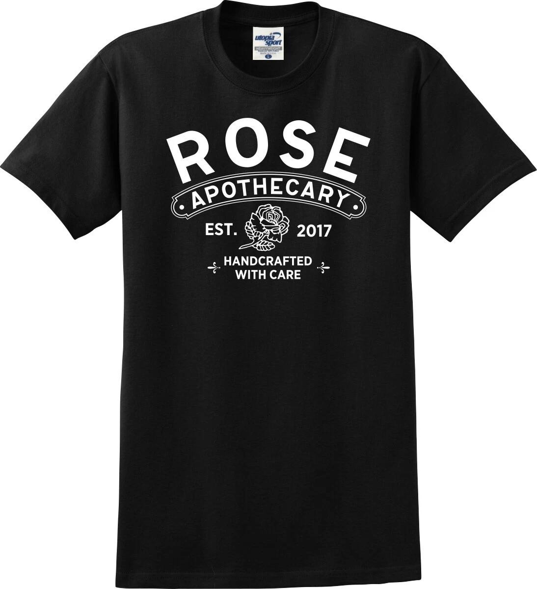 Rose Apothecary Handcrafted With Care Est. 2017 Unisex T shirt (S-5X) 3XL