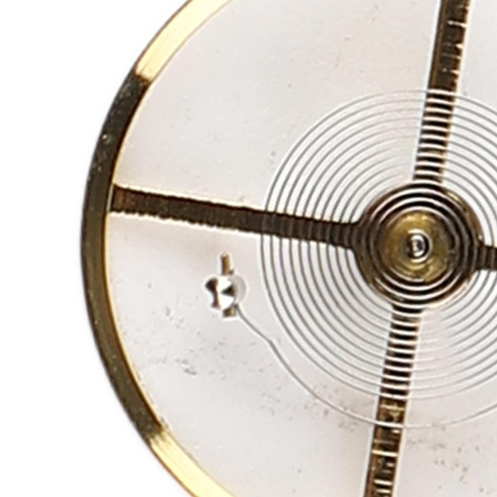 8205 Watch Movement Balance Wheel Alloy Full Swing Hairspring Watch Repair Accessories Golden