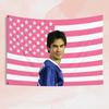 Tapiz de Bandera Americana de Ian Somerhalder Póster Clásico de TV Decoración del Hogar de Damon Salvatore Fondo Estético para Dormitorio Tapiz para Fiesta