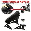 Rear Wheel Fender Extension Mudguard Splash Guard Cover For Honda XADV750 X-ADV 750 XADV 750 2017 - 2021 Motorcycle Accessories