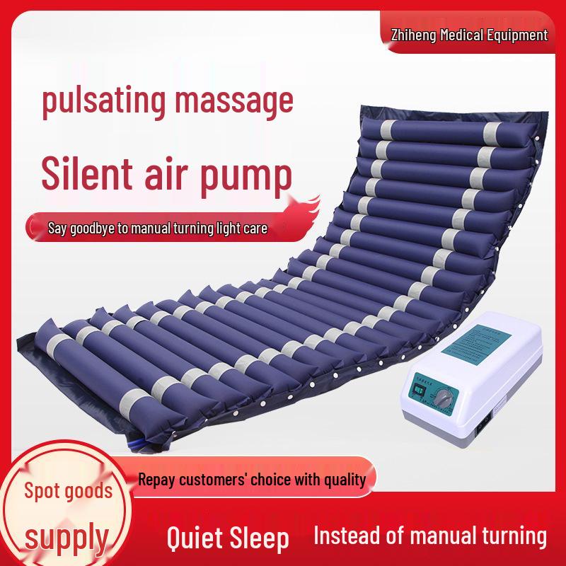 Nadmuchiwana podkładka na materac falista przeciwodleżynowa dla osób starszych