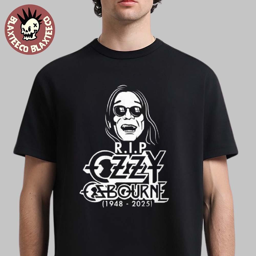 

RIP Ozzy Osbourne 1947–2025 Tribute Thank You For The Memories Tee Unisex T-Shirt L
