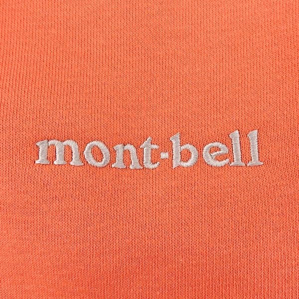 montbell men's relaxed wear cotton sweat zip parka 2104849 coral pink xl