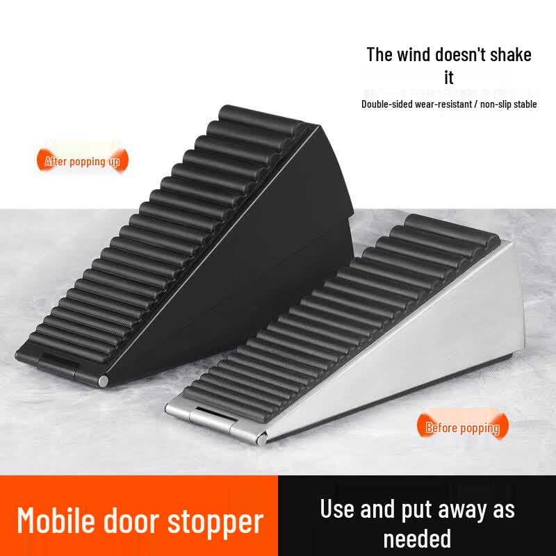 Punch-Free Windproof Door Stopper