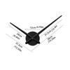 Silent Clock Hands Needles Set DIY 3D Clock Hands Wall Clock Movement Mechanism  Living Room Home