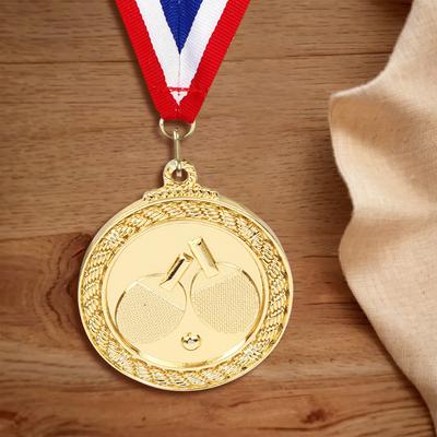 5cm Tischtennis Medaille Tischtennis Auszeichnung Medaillen Gold/Silber/Bronze Medaille Sportmedaillen für Wettbewerbe Party Rennen