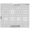Amao Suitable Solder Paste Stencil for Samsung S20/S21/A70/A90/J720/S10+/Note10 Multi-Purpose Chip