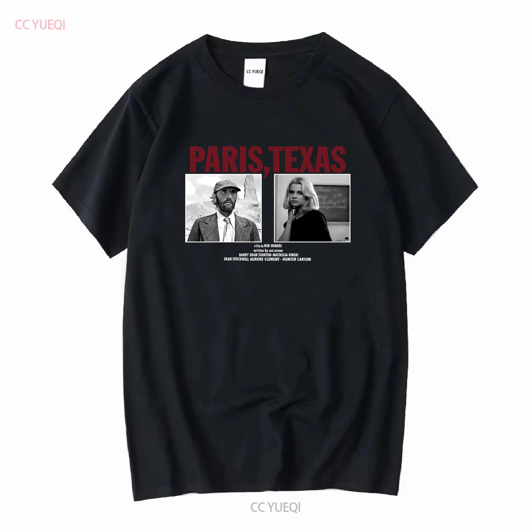 

Paris Texas 1984 Movie T Shirt Sz XXL Wim Wenders Werner Herzog David Lynch long or short sleeves vintage Washed Breathable 4XL