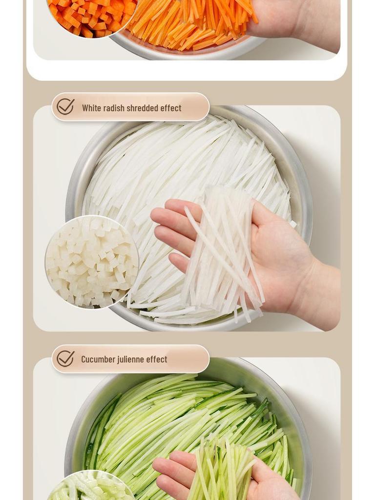 Longjiang Multifunctional Vegetable Grater and Julienne Slicer