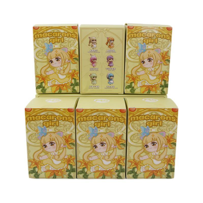 Trendige Macaron-Prinzessin Anime-Figuren - 6 süße Stile