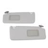 1 Pair Sun Visor 74320‑35A91‑B1 Gray Sun Shielding Visor Mirror with Makeup Mirror Replacement for Toyota 4Runner 2010