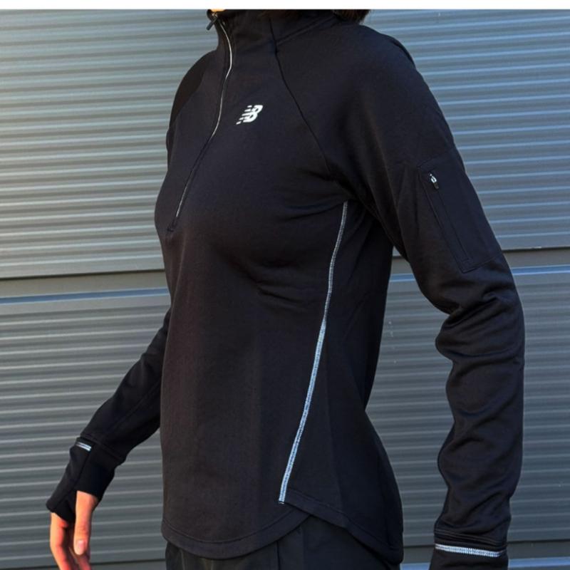 New Balance SkieS Half Club New Balance Women S Heat Grid Half Zip Up Long Sleeve Tee Nbnd