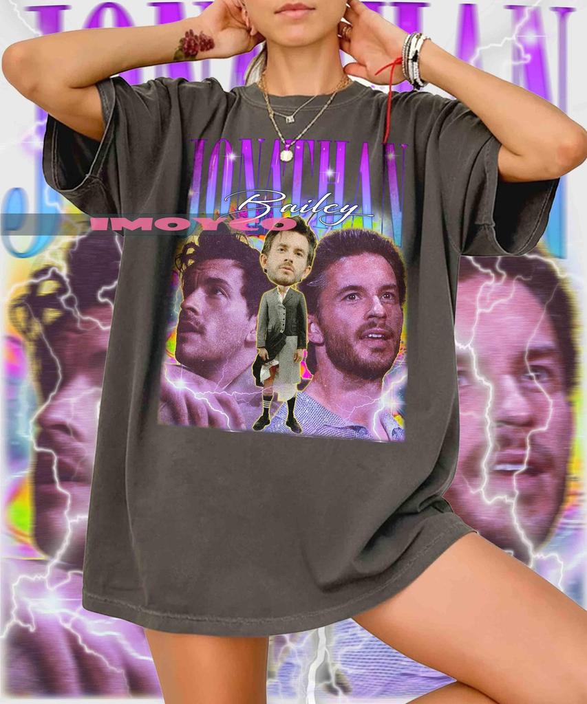 Jonathan Bailey Rap Bootleg Tshirt, Wicked Fan Shirt for Her, Jonathan Bailey Funny Face Shirt