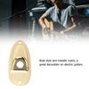 With Screw Input Output Socket Plate Golden Guitar Replacement Jackplate  Electric Guitar Accessory