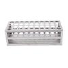 40 Holes Test Tube Rack Stainless Steel Centrifuge Tube   for 21mm Tubes Laboratory Experiments