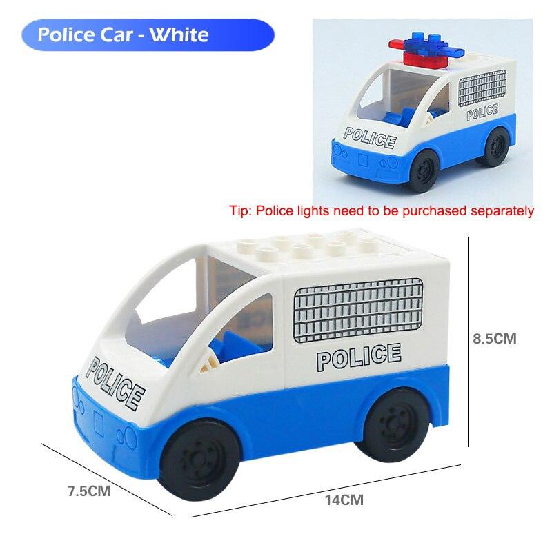 Duplo Children's DIY large size building blocks accessories car bricks compatible with Dupols parts truck aircraft toys