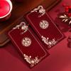 Chinese Glitter Wedding Red Envelope for New Marriage Gift