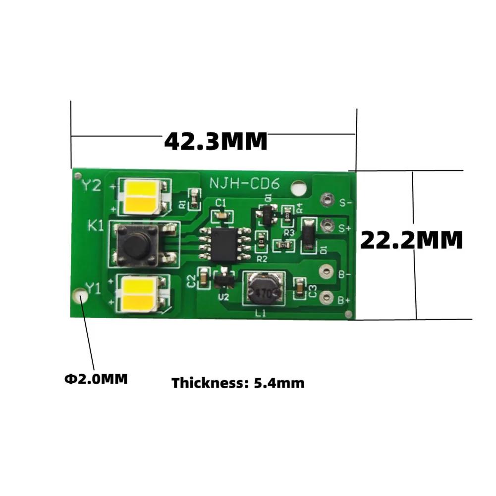 Portable Lantern Light Control Circuit Board Dual Color Solar Light Controller Module Strong Ornamental for Outdoor Garden Light