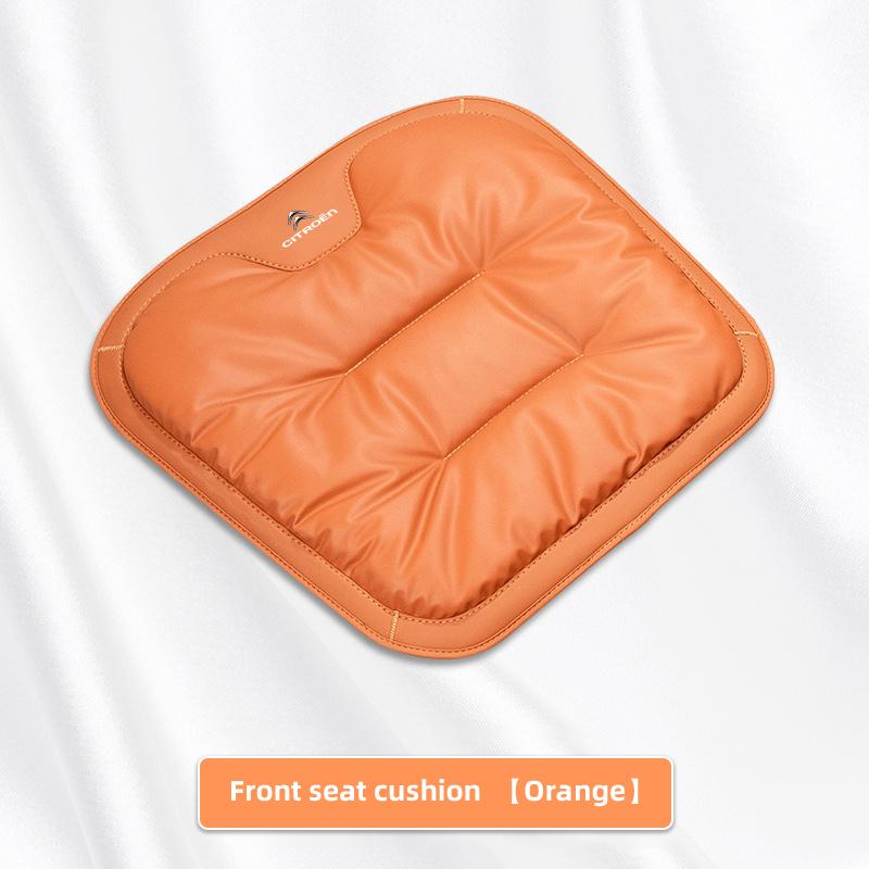 Car Leather Cushion Breathable Back Seat Cushion Seat Cover For Citroen Celysee C6 C3 C5 C1 C4 Aircross Picasso Cactus Berlingo