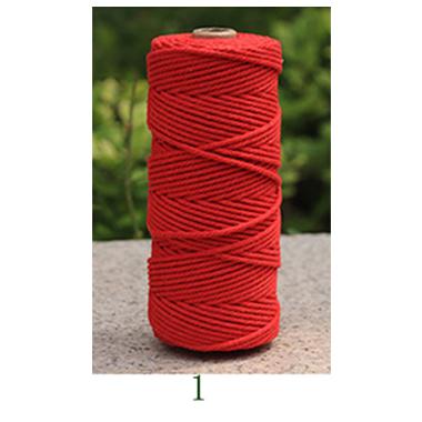 Braided Rope 2mm 3mm 4mm 5mm Cotton Tassel Thread