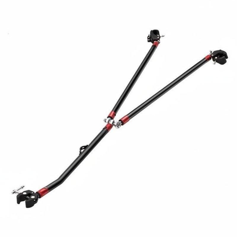 Camping Vehicle Connecting Rod Quick Release Bike Transport Wagon Pull Tow Bar Outdoor Gear Versatile Easy Installation