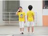 2024 Summer Kids' Round Neck Short-Sleeve T-Shirt - Fashionable for Boys & Girls
