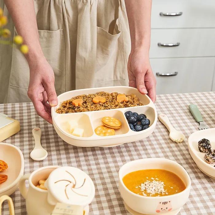 Dotram Silicone Absorbent Tableware Series 4 Types