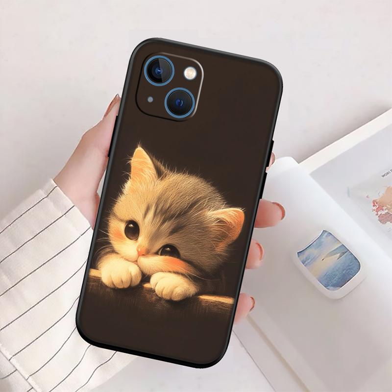 RP15 Cat Kitten Meow New High-End Shell Phone Case for Xiaomi Poco F8 M4 M5 M6 M7 X3 X6 X7 Pro GT NFC Ultra