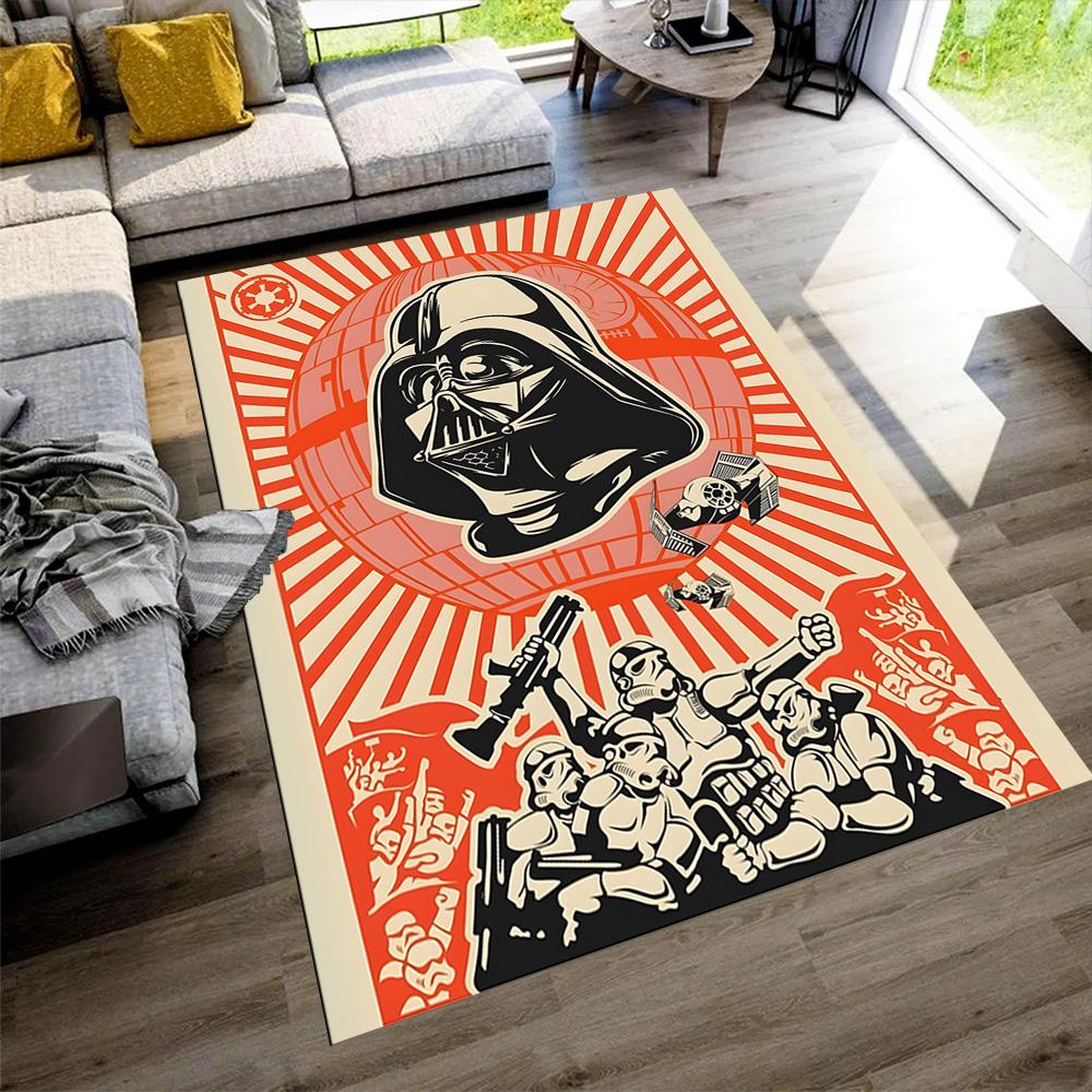 Star Wars Carpet Design for Hallway Entryway Dormitory Decorate Room Anti-slip Rug Office Home Decor Perfect Gift for Women Men