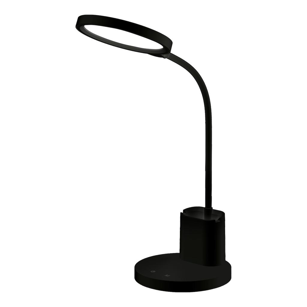 Scuola Black 5W Led Desk Lamp