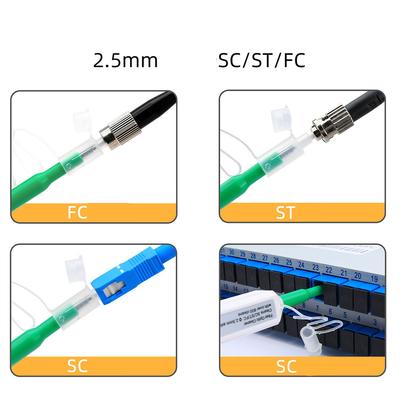 LC/MU 1,25/2,5 mm Reinigungsstift, männlicher optischer Reiniger