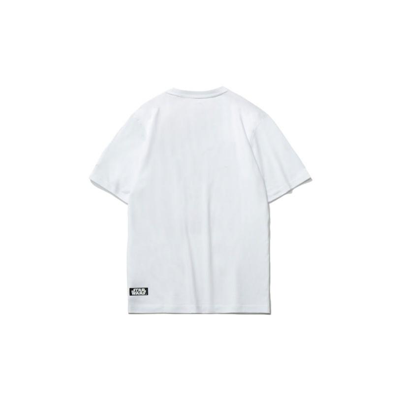 Li Ning X Star Wars Sports Casual Short Sleeve T-Shirt Men Tops White AHSR335-5