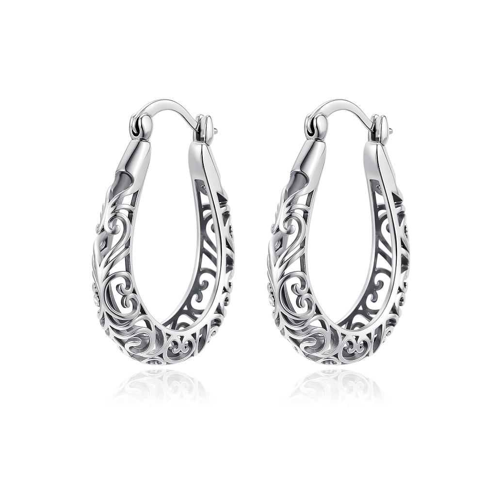 Bird Cross Black Cat Butterfly Cherry Moon Earrings Fit Women's Jewelry Lover's Holiday Birthday Gift 925 Silver