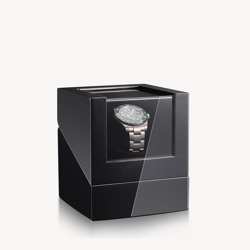Watch Winder Box for Automatic Watches Mechanics Watch Box Automatic Winder Use USB Cable / with Battery Option Wooden Box