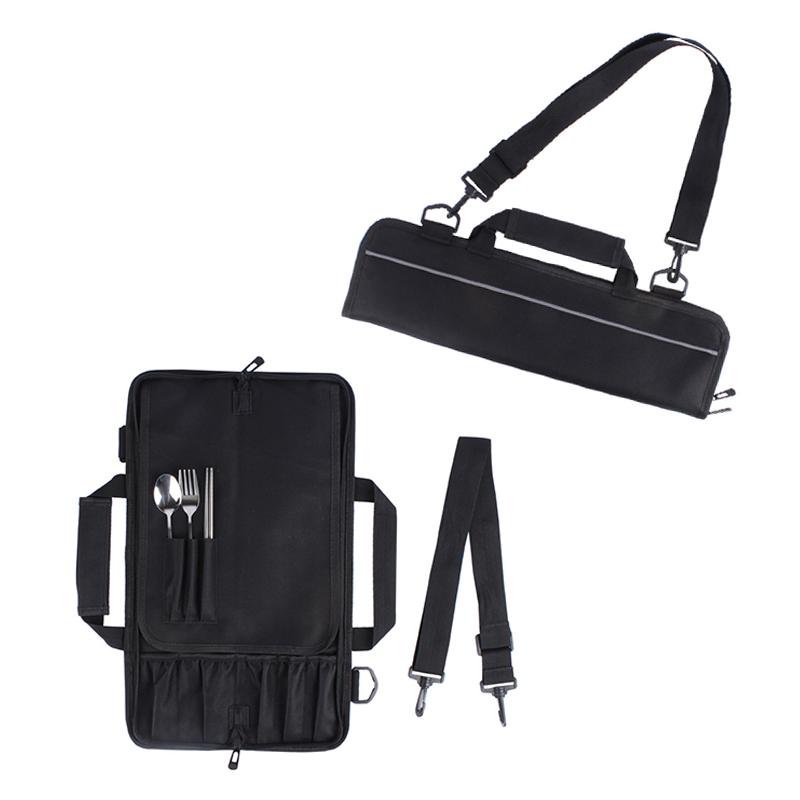 Portable Chef Knife Bag ,Adjustable Straps, Kitchen Cooking Knife Storage Pockets ,Cooking Tools Accessories