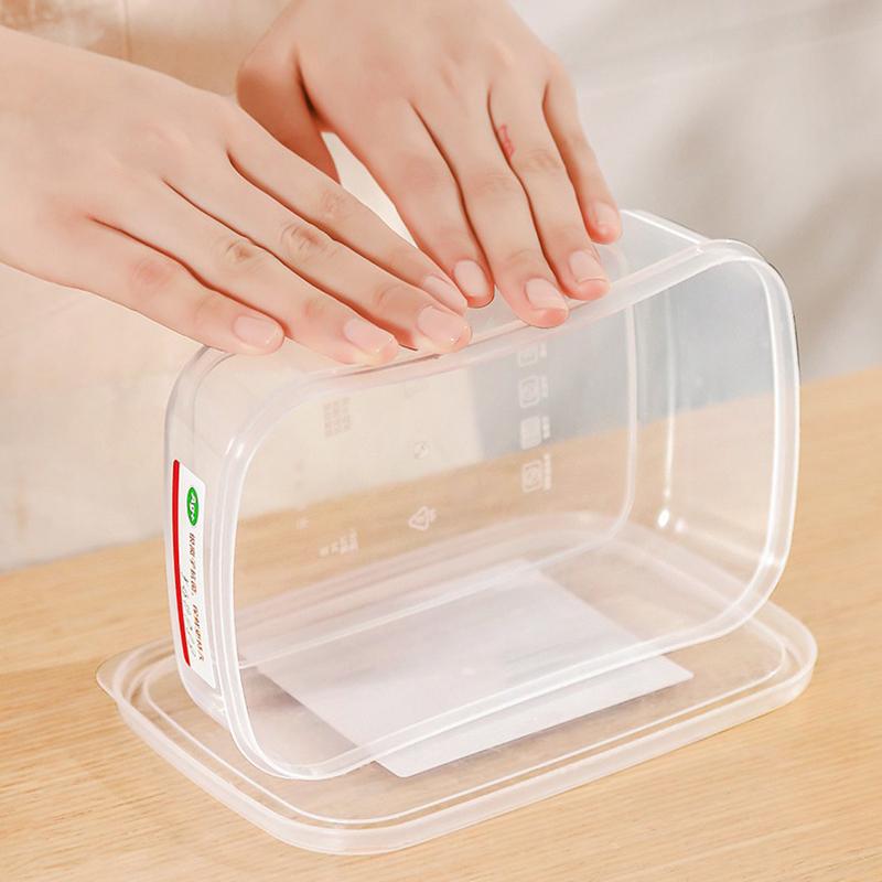 700-1400Ml Refrigerator Food Storage Boxes Frozen Meat Fresh-Keeping Boxes Portable Fruit Food Storage Container Kitchen Tools