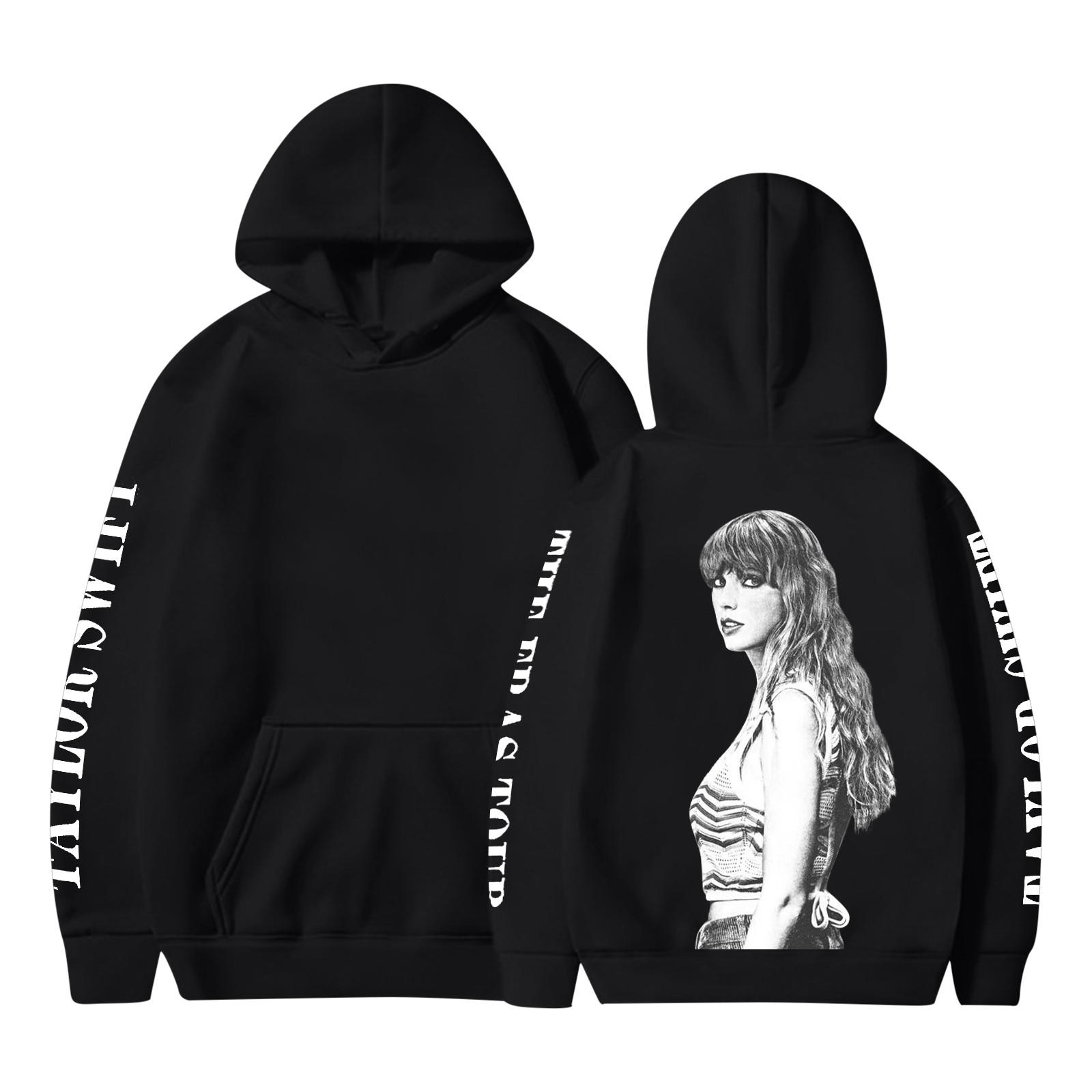 

Women s Fashion Daily Versatile Casual Crewneck Sweatshirts Daily Long Sleeve Patchwork Top Sweatshirts M чорний