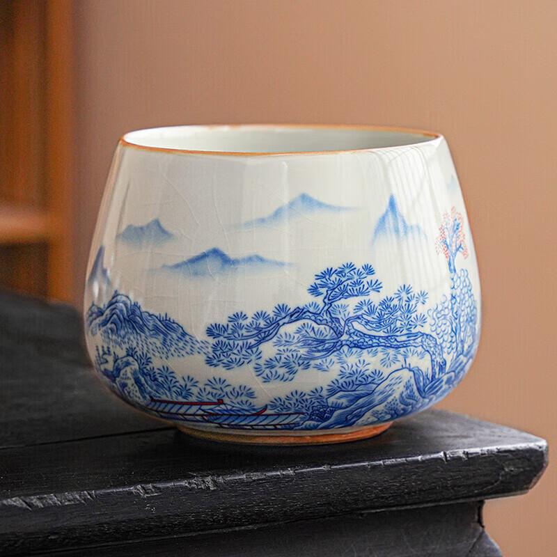 

Ru Kiln Ceramic Tea Wash Basin