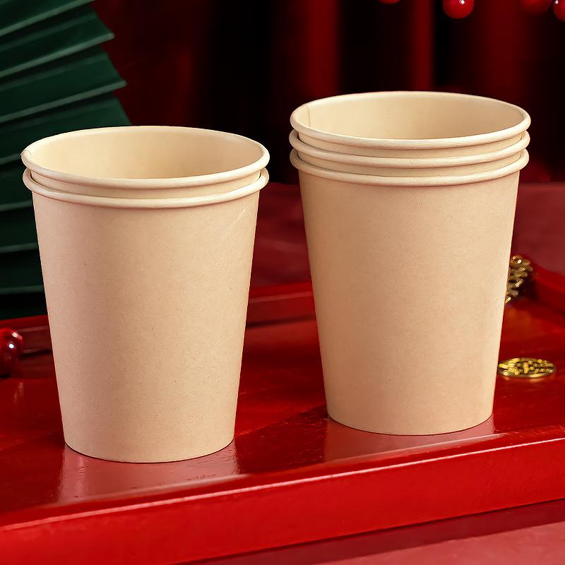 Thickened Red Disposable Wedding Banquet Cups - Festive Household Party Supplies